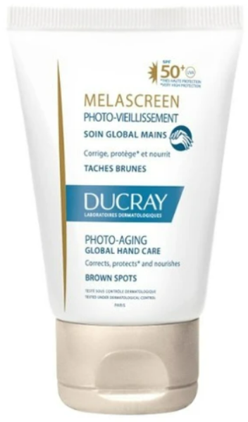 Ducray Melascreen Photo-Aging Creme Global Hand Care Spf50, 50ml