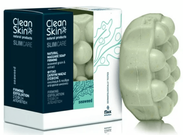 CleanSkin Slimming & Firming Natural Massage Soap Seaweed 100g