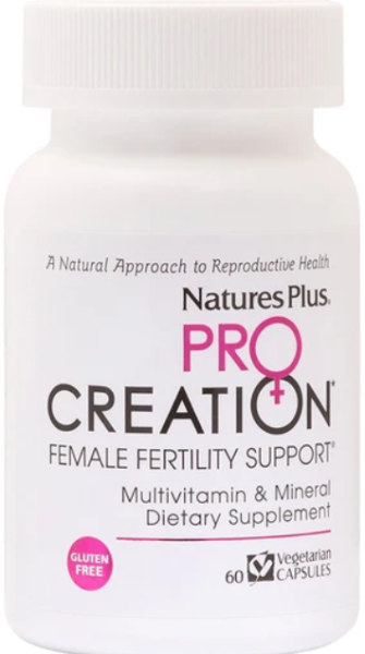 Natures Plus Pro Creation Female Fertility Support 60caps