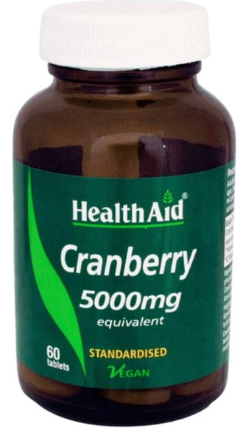 Health Aid Cranberry 5000mg 60tabs