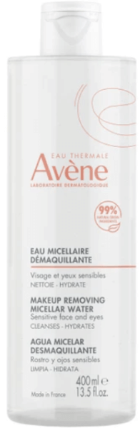 Avene Make Up Removing Micellar Water for Sensitive Face & Eyes 400ml